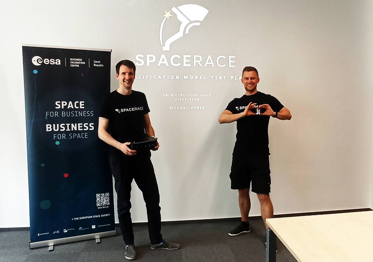 SPACERACE presenting ATLAS hold down and release actuators at Mid Term Review